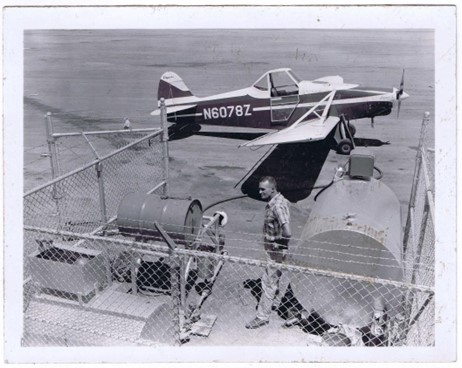A plane was purchased, a Pawnee 150, used by Delta Mosquito Abatement District to apply pesticides in 1960.